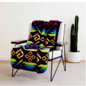 Brand new Pendleton Sherpa Fleece Throw, Coyote Butte Multiple, Black